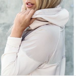 Gymshark x Nikki Blackketter Hoodie Cream Color Small